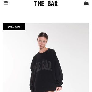 The Bar Varsity Sweatshirt